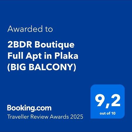 2Bdr Boutique Full Apt In Plaka Atena Exterior foto